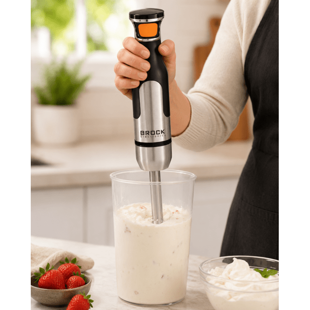 Brock HBS 6001 WH Hand Blender 300W, White