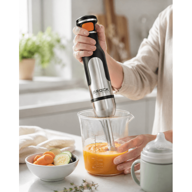 Brock HBS 6001 WH Hand Blender 300W, White