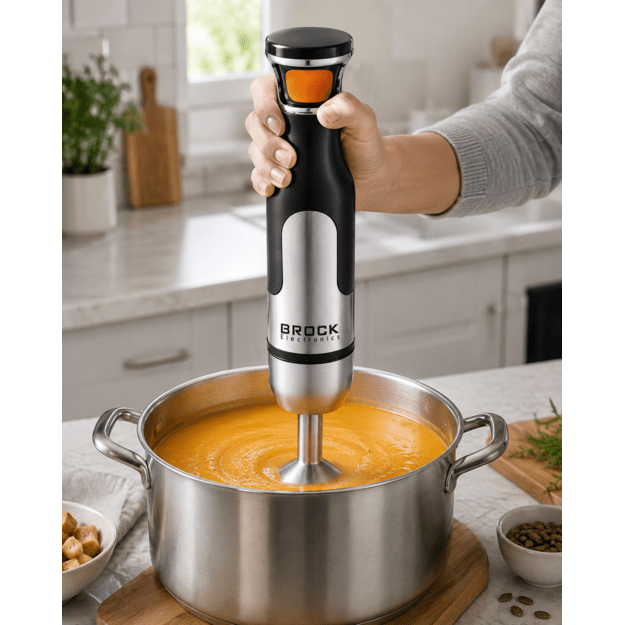 Brock HBS 6001 WH Hand Blender 300W, White