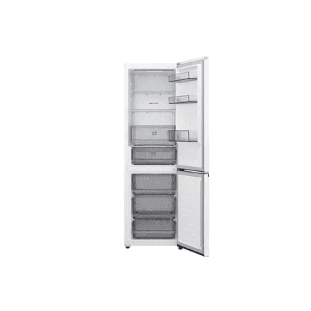 LG Refrigerator | GBBSJ10ESW | Energy efficiency class E | Free standing | Combi | Height 186 cm | Fridge net capacity 220 L | F