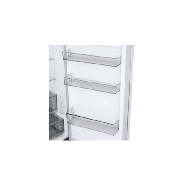 LG Refrigerator | GBBSJ10ESW | Energy efficiency class E | Free standing | Combi | Height 186 cm | Fridge net capacity 220 L | F