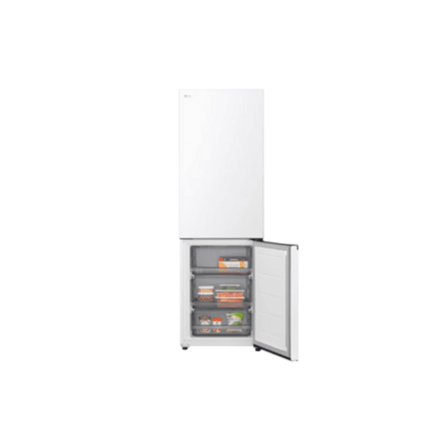 LG Refrigerator | GBBSJ10ESW | Energy efficiency class E | Free standing | Combi | Height 186 cm | Fridge net capacity 220 L | F