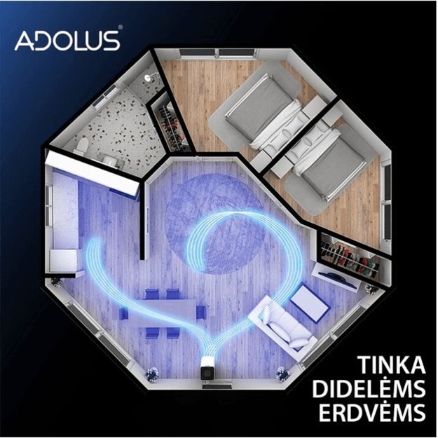 Mobilus oro kondicionierius ADOLUS ARCTIC A2600H su &scaron;ildymu