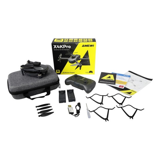 Amewi Drohne AMXFlight X4KPro mit Kamera, brushless      14+