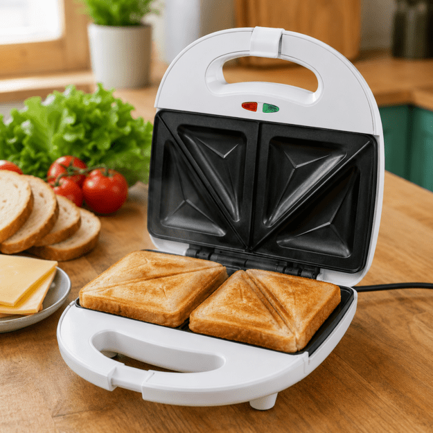 Brock SSM 1001 WH Sandwich Toaster 750W, White