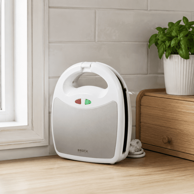 Brock SSM 1001 WH Sandwich Toaster 750W, White