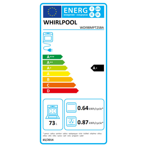 WHIRLPOOL WOI98MPT2SBA
