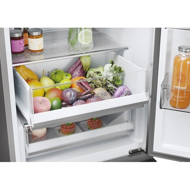 Haier 3D 60 Serie 5 HTW5620DNMG Freestanding 414 L D Silver