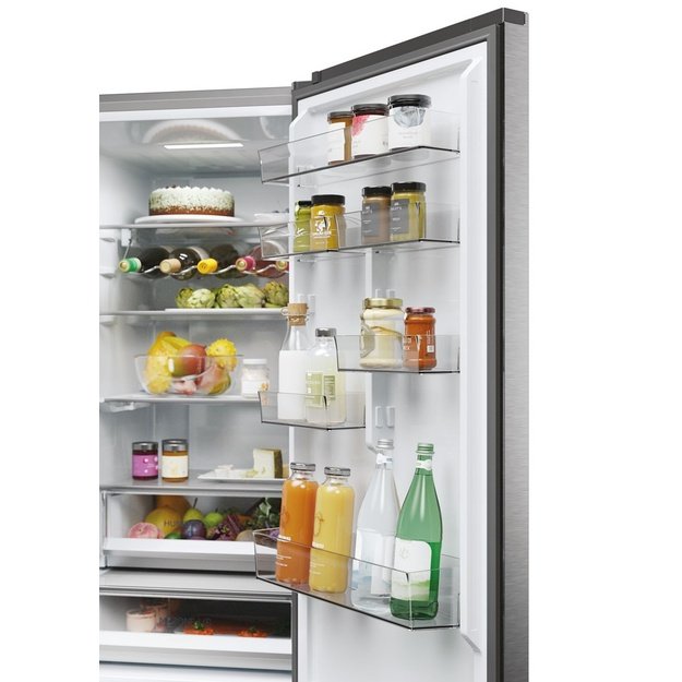 Haier 3D 60 Serie 5 HTW5620DNMG Freestanding 414 L D Silver