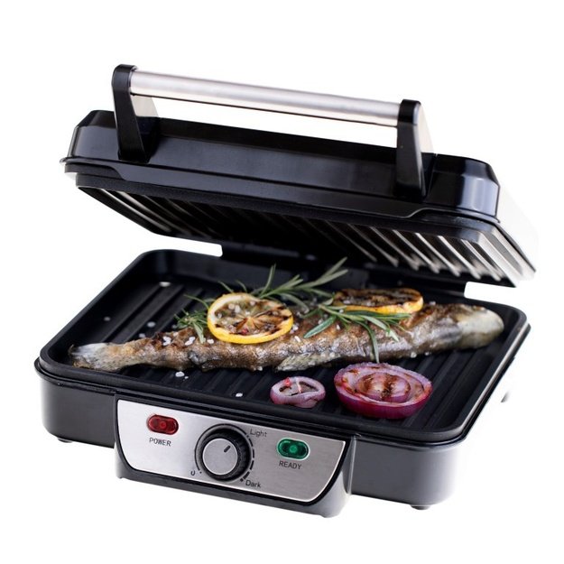 Mesko | MS 3050 | Grill | Contact grill | 1800 W | Black/Stainless steel