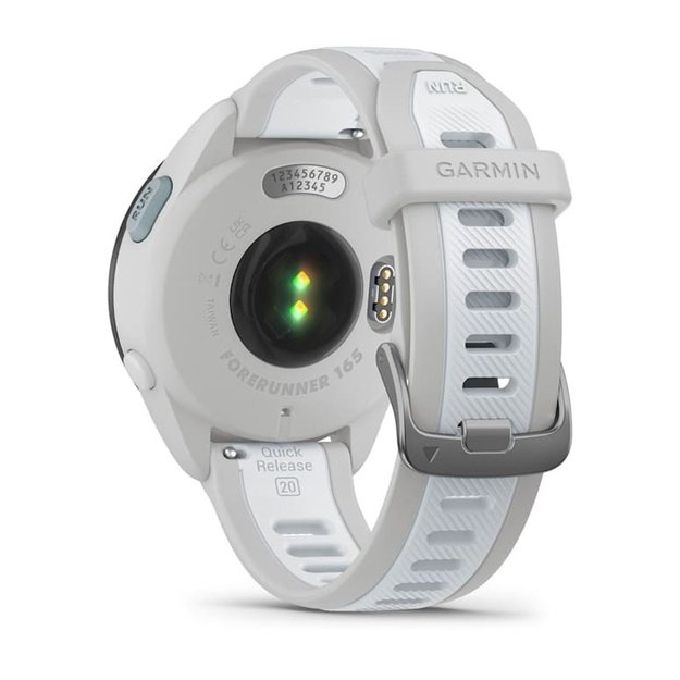 Garmin Forerunner 165 Music 3.05 cm (1.2 ) AMOLED 43 mm Digital 390 x 390 pixels Touchscreen Grey GPS (satellite)