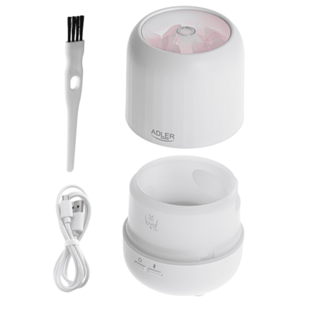 Adler | Ultrasonic aroma diffuser 3in1 | AD 7968 | Ultrasonic | Suitable for rooms up to 25 m&sup2; | White