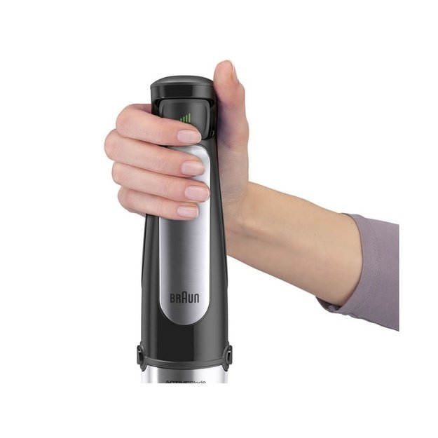 Braun MQ 7025X 0.6 L Immersion blender 1000 W Black, Stainless steel