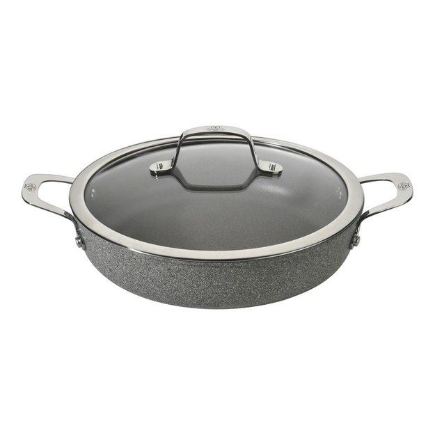 Keptuvė BALLARINI Salina Granitium gili, 2 rankenosnitowa 28 cm 75002-810-0