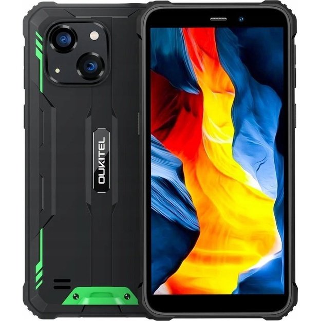 Oukitel G2 6&rsquo; 4/64 DS smartphone.  6300 mAh(green) without charger