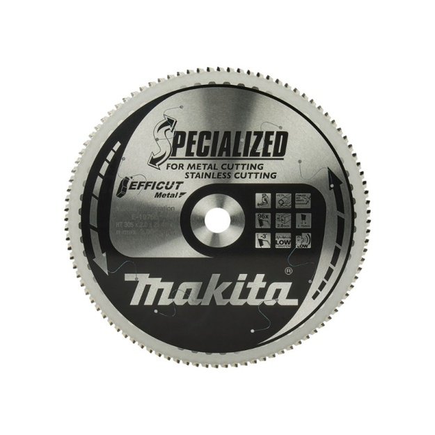 Pjovimo diskas MAKITA Efficut 305x25,4x2,0mm 96T -3&deg;