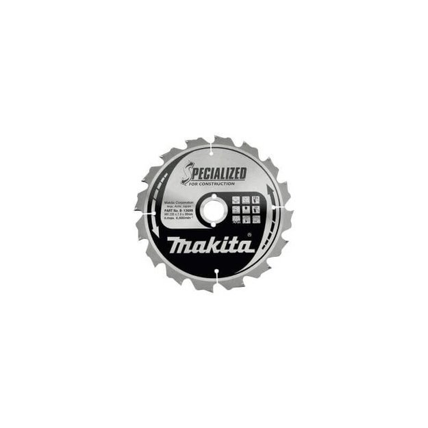 Pjovimo diskas 235x30x2,8mm 16T 20&deg; MAKITA
