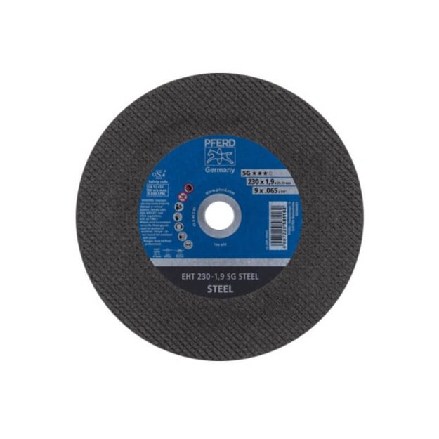 Metalo pjovimo diskas &Oslash;230x1.9x22mm EHT A46 S SG PFERD