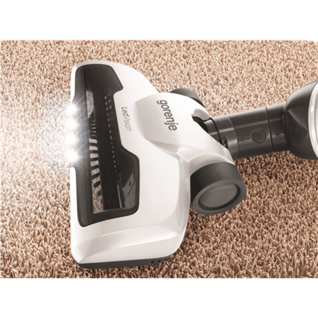 Gorenje | Vacuum cleaner | SVC180FW | Handstick 2in1 | Handstick | 18 V | Operating time (max) 50 min | White | Warranty 24 mont