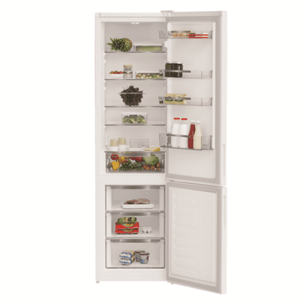 INDESIT Refrigerator | INKS 1401 W4E | Energy efficiency class E | Free standing | Combi | Height 202.5 cm | Fridge net capacity