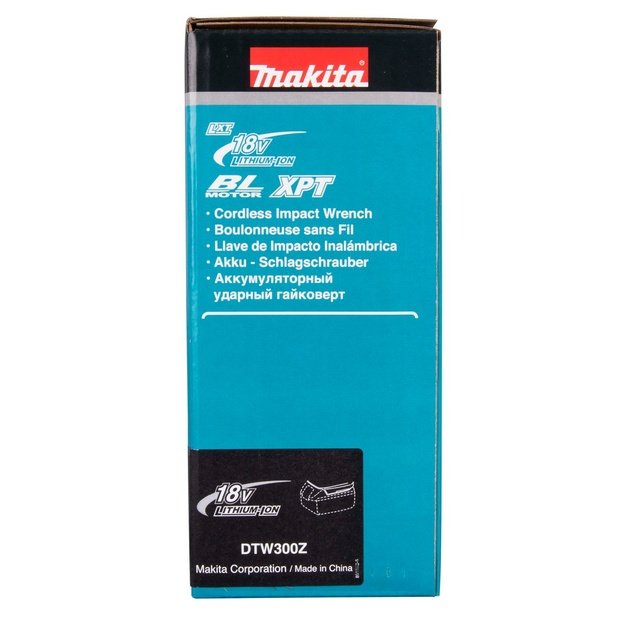 Makita DTW300Z power screwdriver/impact driver 3200 RPM Black, Blue