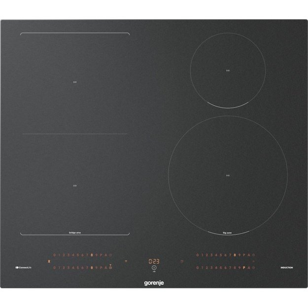 Gorenje GI6433SRWF Black Built-in 59.5 cm Zone induction hob 4 zone(s)