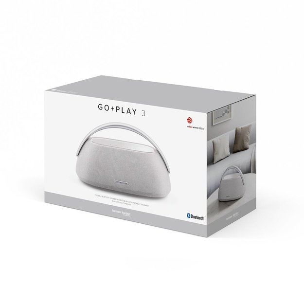 Harman/Kardon Go + Play 3 Stereo portable speaker Grey, Silver 160 W
