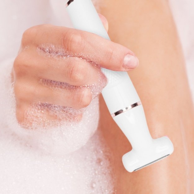 Rio Go Smooth 4-In-1 Lady Shaver & Bikini Trimmer, White