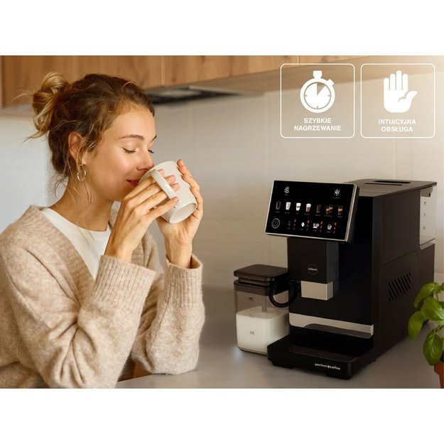 ELDOM ECA10 AUTOMATIC PRESSURE COFFEE MACHINE 7 PROGRAMS