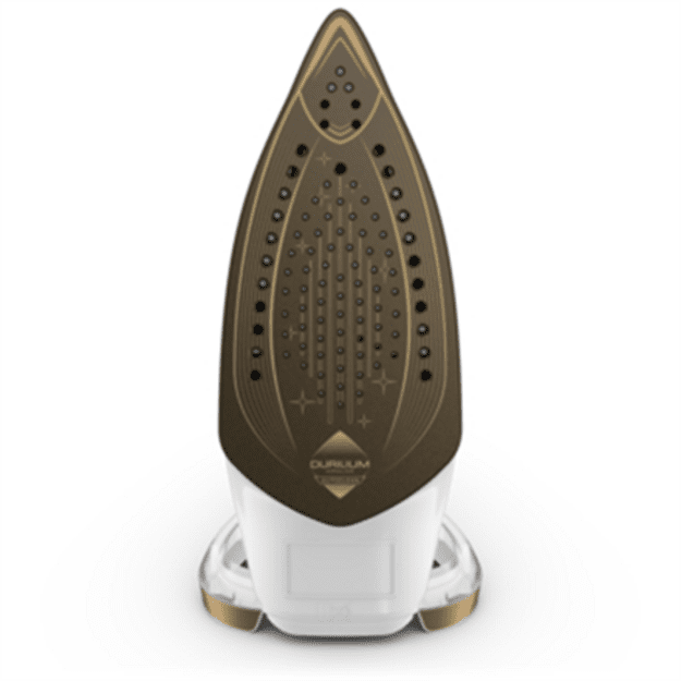 Tefal Puregliss FV8042 Dry and Steam iron Durilium AirGlide Autoclean soleplate 3000 W Bronze, White
