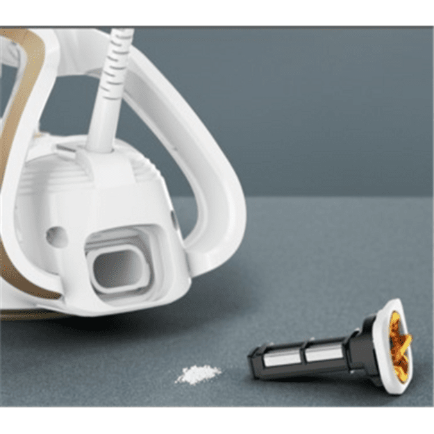 Tefal Puregliss FV8042 Dry and Steam iron Durilium AirGlide Autoclean soleplate 3000 W Bronze, White