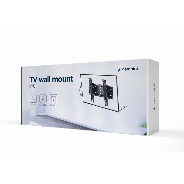 Gembird WM-42T-02 TV mount 106.7 cm (42 ) Black