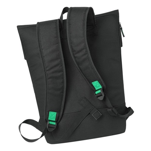Rivacase Gremio backpack City backpack Black Polyester, Recycled polyethylene terephthalate (rPET)
