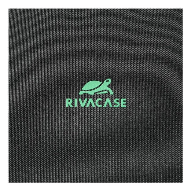 Rivacase Gremio backpack City backpack Black Polyester, Recycled polyethylene terephthalate (rPET)