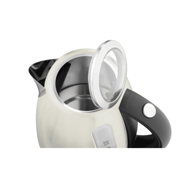 ETA | Kettle | ELA ETA859890070 | Standard | 2100 W | 1.7 L | Stainless steel | 360&deg; rotational base | Cream