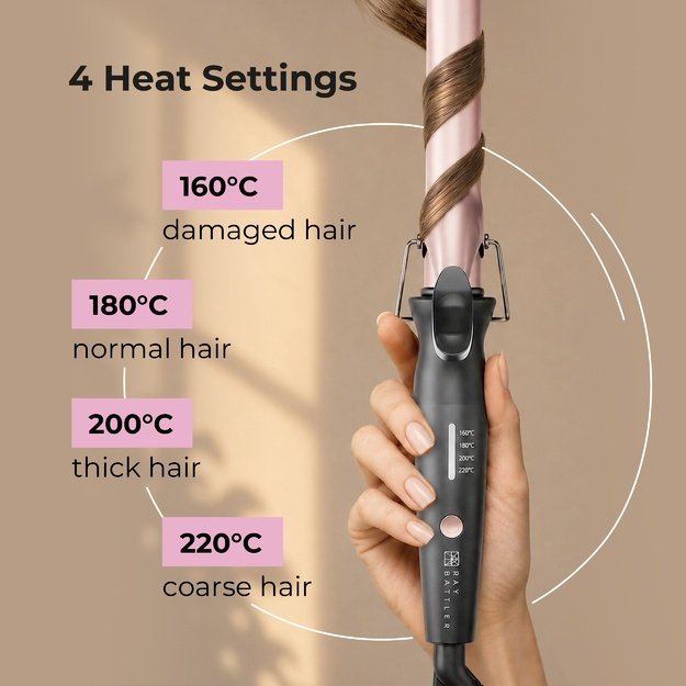 Ray Battler RB 6566 Curling Iron 25mm Diameter