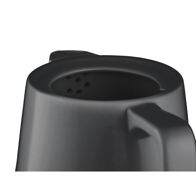 Concept RK0062 electric kettle 1 L 1200 W Anthracite, Wood
