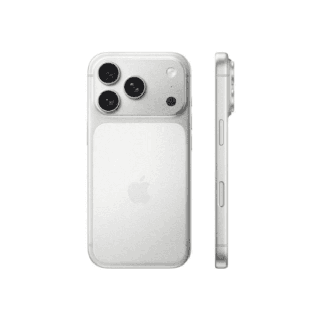 Apple | iPhone 17 Pro | Silver | 6.3   | Super Retina XDR display | 2622 x 1206 pixels | A19 Pro | Internal RAM 12 GB | 256 GB |