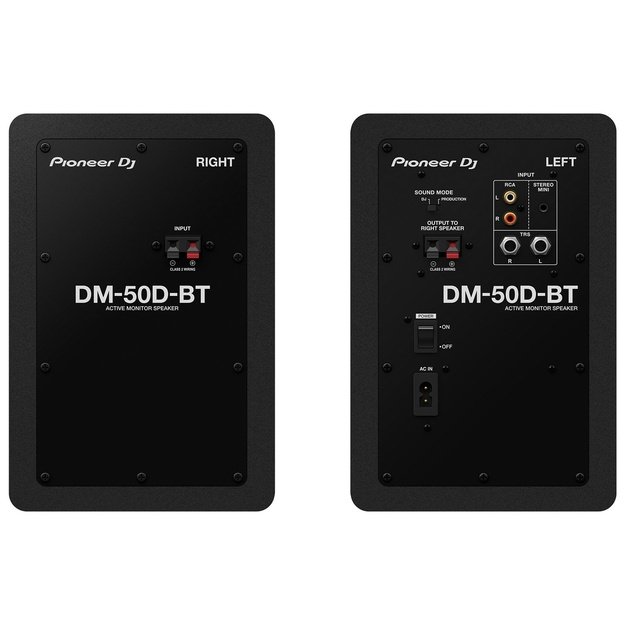 Pioneer DM-50D-BT loudspeaker 2-way Black Wired & Wireless 50 W