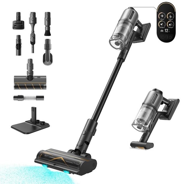 Dreame Z30 2-in-1 stick vacuum Battery Dry HEPA Bagless 0.6 L Black 3.2 Ah