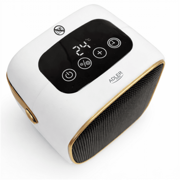 Adler Fan Heater | AD 7762 | Ceramic | 1000 W | Number of power levels 2 | White