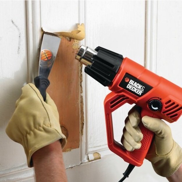 Black & Decker KX2001K heat gun Hot air gun 500 l/min 600 &deg;C 2000 W Black, Orange