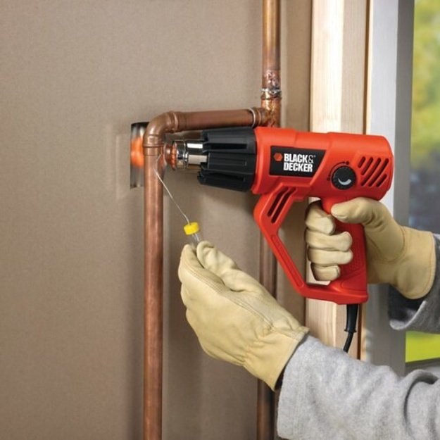 Black & Decker KX2001K heat gun Hot air gun 500 l/min 600 &deg;C 2000 W Black, Orange