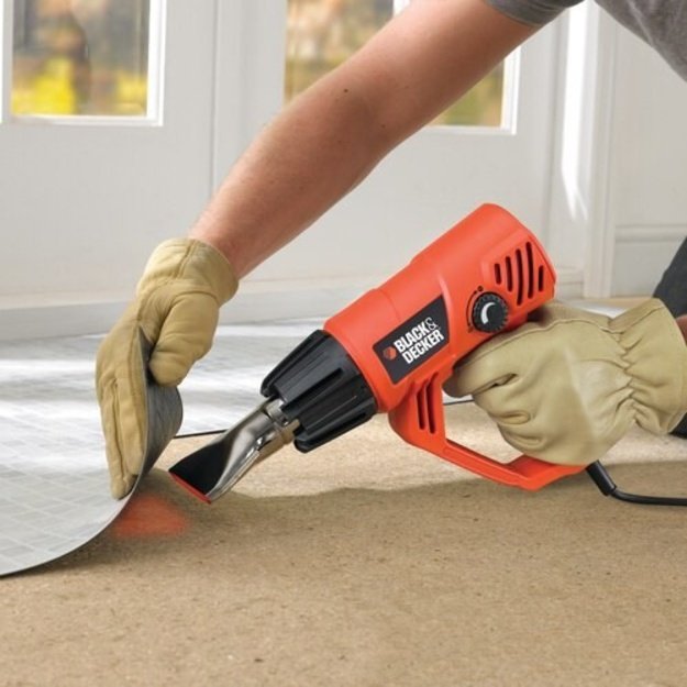 Black & Decker KX2001K heat gun Hot air gun 500 l/min 600 &deg;C 2000 W Black, Orange