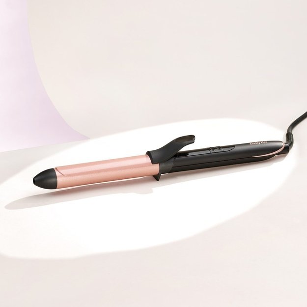 BaByliss 25mm Curling Tong Curling iron Warm Black, Pink gold 98.4  (2.5 m)