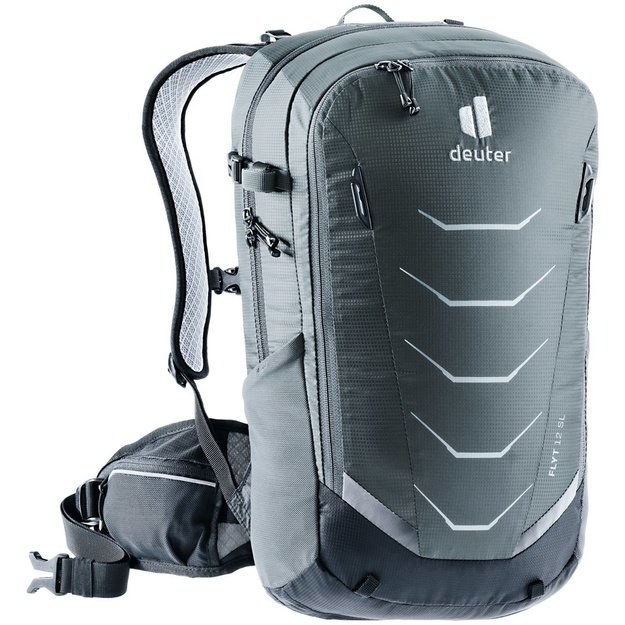 Women s cycling backpack Deuter Flyt 12 SL - graphite/black