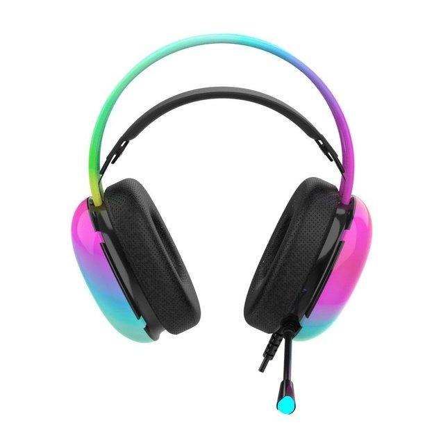 Inca IGK-X8S headphones/headset Wired Head-band Gaming Black