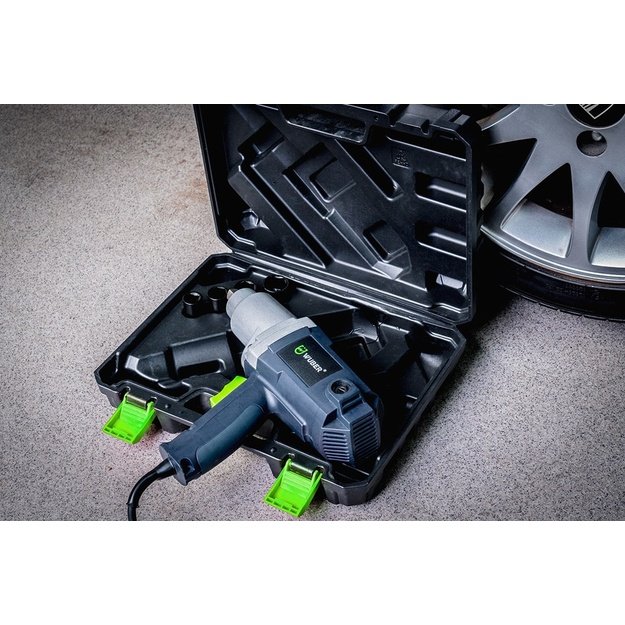 WUBER W33250 electric impact wrench 800 Nm 1/2  for wheels with case