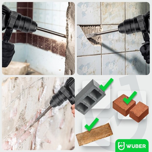WUBER W28920 rotary hammer 4J 2500W