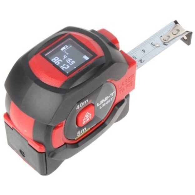 Laser distance meter + tape measure LM-40T